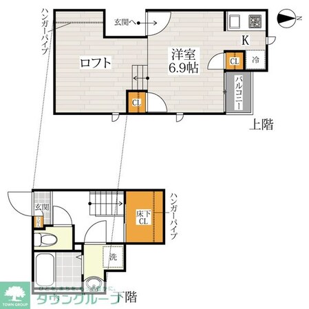 CB大和田セレーヌの物件間取画像